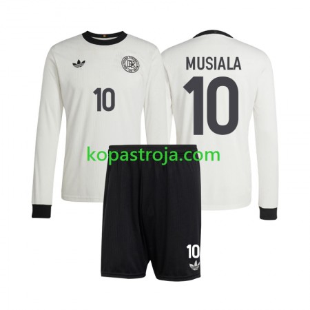 Billiga Fotbollströjor Tyskland Jamal Musiala 10 ANVERSARY Barn Hemma tröja 2025 Långärmad
